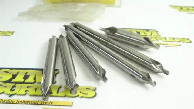 6 New! Assorted Hss Combination Drill & Countersinks #5 X 4" #5 X 6" & #7 Keo