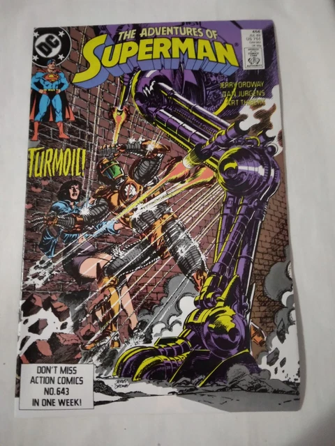 The Adventures of Superman #456 DC Comics 1989 | Combined Shipping B&B