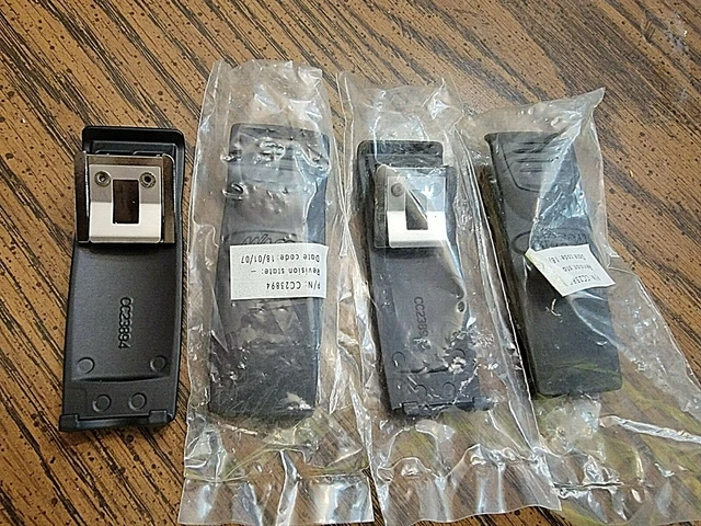 One Set of two new L3 Harris  MaCom GE ericsson Tyco Belt clips