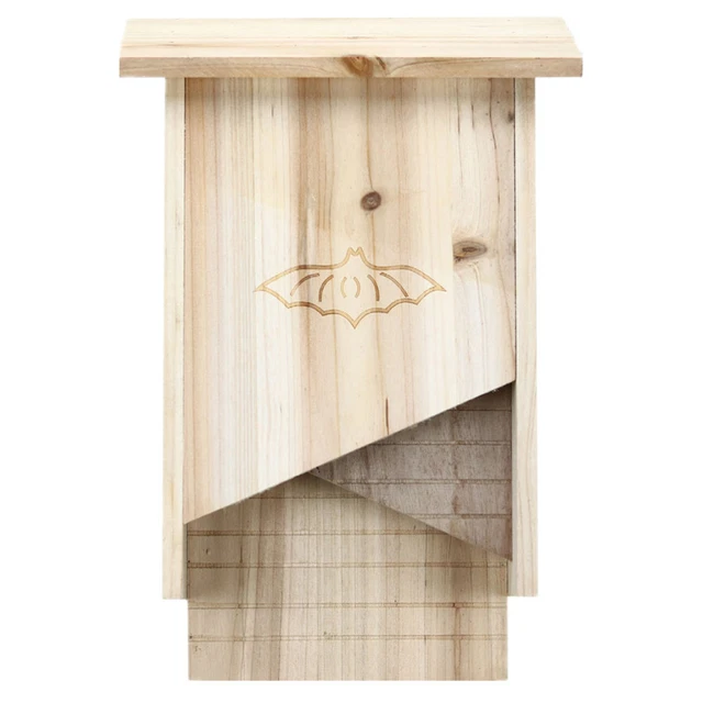 OutdoorBat Box refugio de murciélagos hecho a mano de madera, casa de murciélagos,