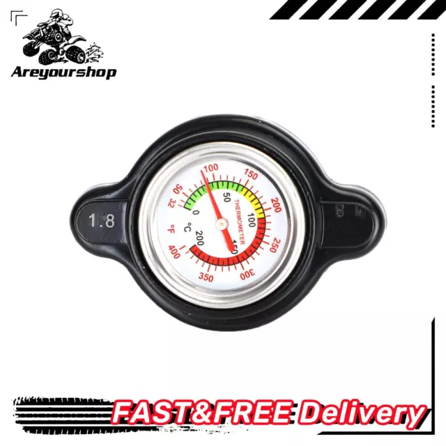 High Pressure Radiator Cap With Temp Gauge 1.8 Bar For Honda Crf450R 02-15R7 H1