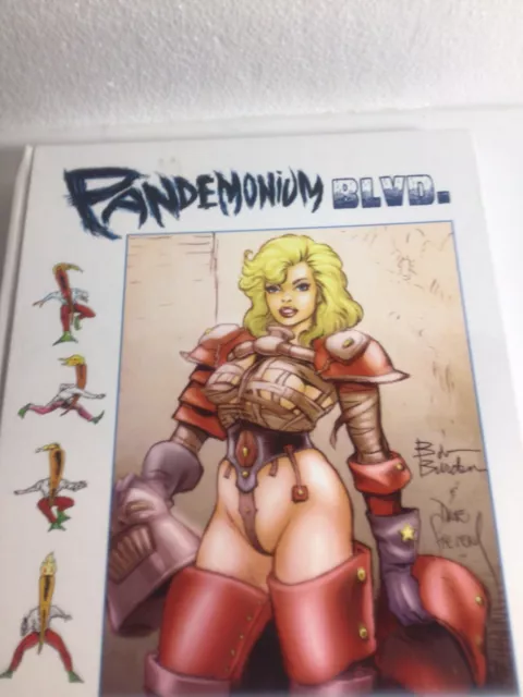 Bob Burden Pandemonium Blvd. hard cover signed book