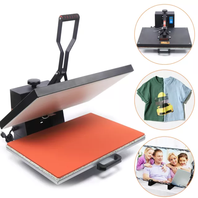 Digital Heat Press Machine T-Shirt Transfer Sublimation Press 16"x 24" 0~250℃