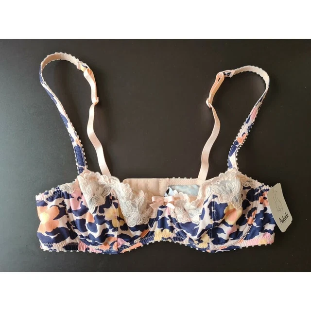 Soutien-gorge Push-up Aubade 'Fleurs De Plaisir' - Taille 95B, Couleur Opale - Neuf Avec étiquettes