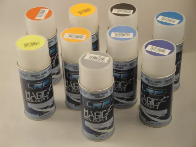 LRP-Farben 150ml Magic Color, für Hartschaummodelle, 9 Stück, rot,... LRP287..