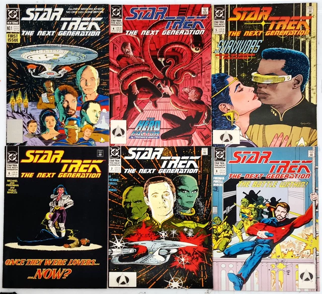 1989-1996 Star Trek Next Generation DC Comic Books - 80+ Issues— Your Choice