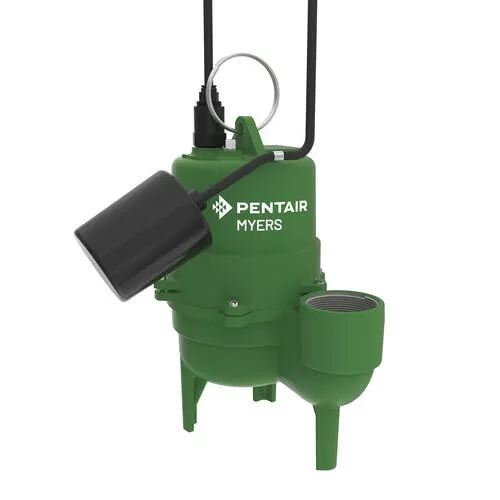 1/2 HP Heavy Duty Cast Iron Water Sewage Pump 9000 GPH Piggy Back Float Switch