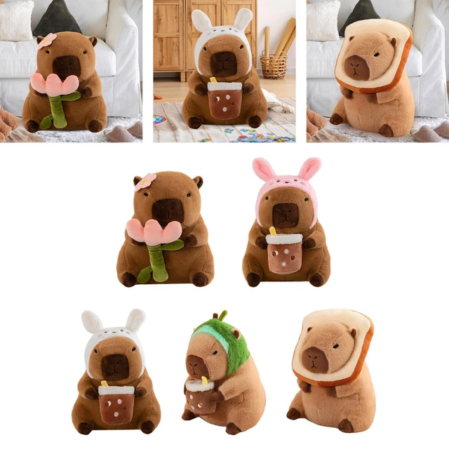 Sweat à Capuche Capybara Gamer - Design Drôle Avec Motif Capybara Et Jeux Vidéo - Pour Enfants Et Ados - Coupe Classique, 241 G