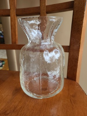 RARE SVERIGE SWEDEN 5 OUNCE BEER GLASS WITH CRISSCROSSED SWEDISH FLAGS 