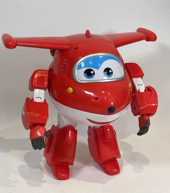 Super wings robot sales ready talking jett