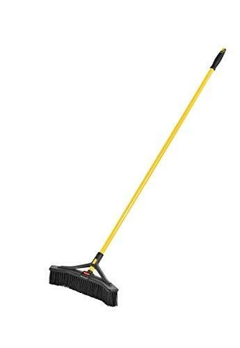 Rubbermaid Commercial Products Maximizer Push-to-Center Broom with Multi-Purpose