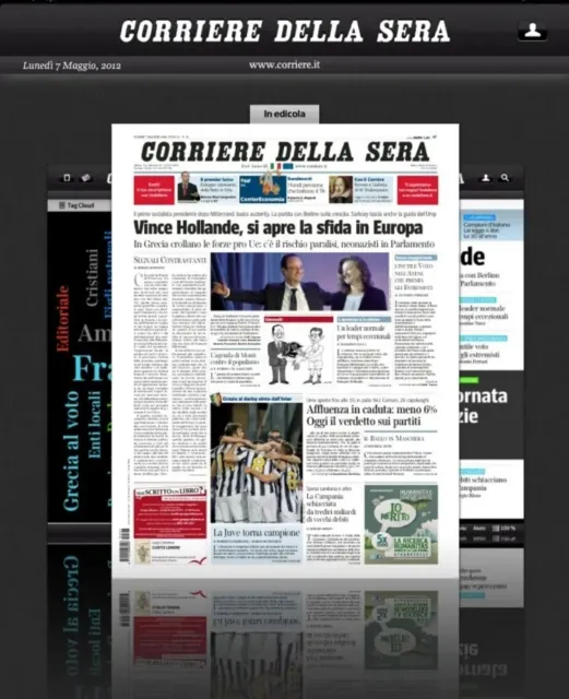 6 mesi abbonamento digitale NAVIGA Corriere della Sera  Codice Festa Della Donna