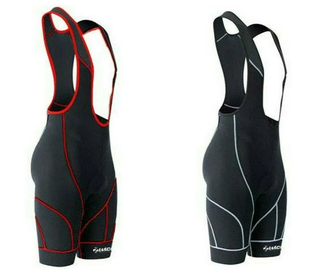 Zimco Men Air Plus Cycling Bib Shorts Bike Padded Bibs Racing Bicycle Shorts