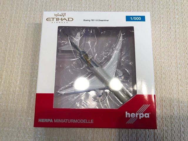 Herpa Wings 526821 Kenya Airways B787-8 5Y-KZA 1/500 - Modèle Réduit D'avion Occasion