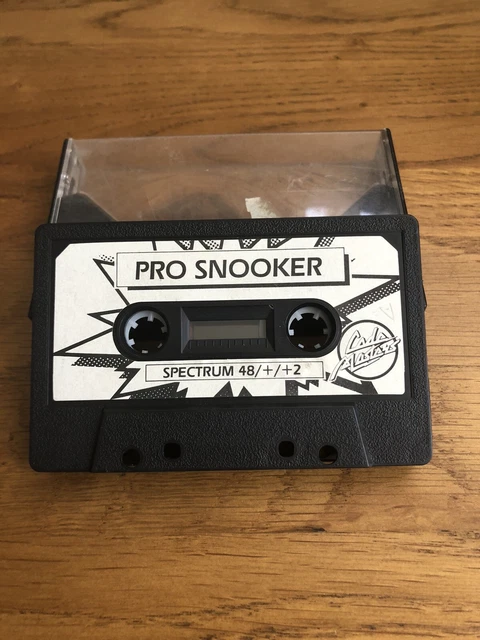 ZX Spectrum 48/+/+2 PRO SNOOKER Cassette Game by Code Masters