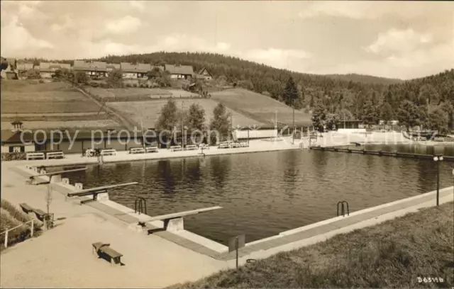 72189092 Klingenthal Vogtland Freibad Klingenthal Sachsen