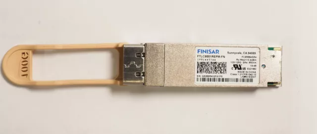 Finisar FTLC9551REPM-FN FC95884SR4 103.125G SR4 850nm Émetteur-récepteur Module