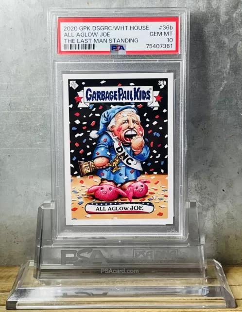 2020 GPK Disgrace To The White House #36b All Aglow Joe Biden PSA 10