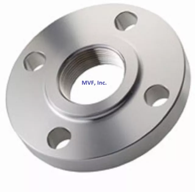 1/2" 150 Raised Face (RF) Threaded (NPT) Flange 304 Stainless ANSI S504110304