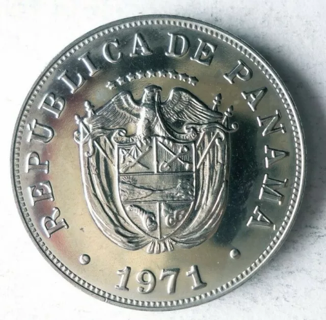 1971 PANAMA 5 CENTESIMOS - PROOF - High Quality Coin - FREE SHIP - Bin #141