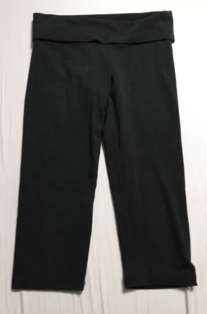 Victoria Secret Pink Yoga Leggings Pants Small Black Capri