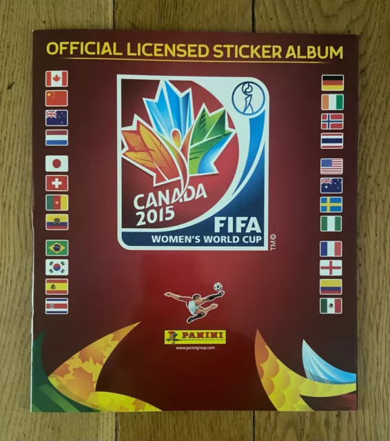 FIFA Women's World Cup 2015 Canada Panini Album Stickers (Numbers 251 - 478)