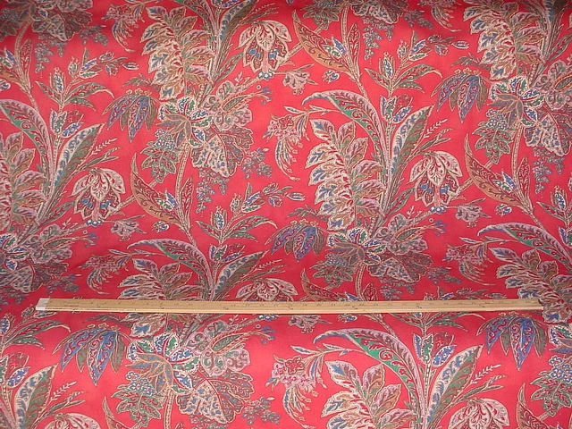 13-5/8Y Cowtan Tout Mandalay Large Scale Floral Linen Upholstery Fabric