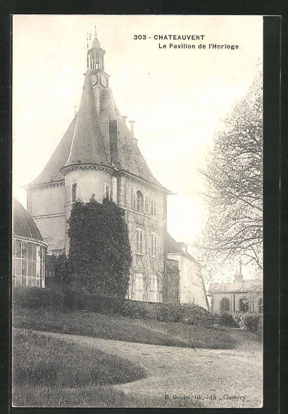 CPA Chateauvert, Le Pavillon de l´Horloge