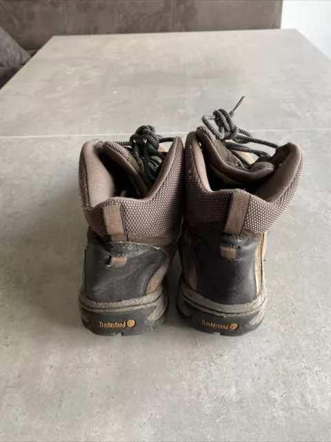 TIMBERLAND WOMEN'S UK 11.5 White Ledge Waterproof Hiking Boots TB012668 ...