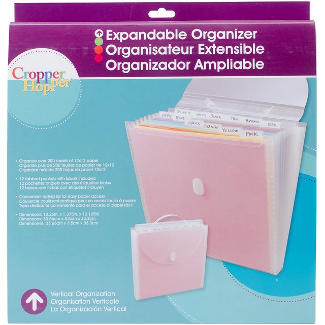 Organizador de papel expandible Storage Studios-12""X12"" -CH93389