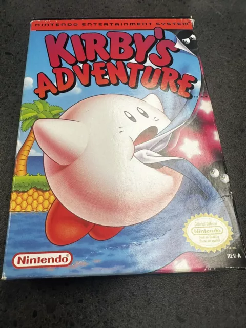 Kirby's Adventure (Nintendo Entertainment System, 1993) NES CIB COMPLETE