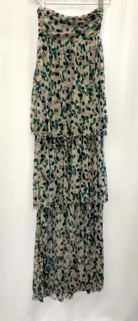 Diane Von Furstenberg Andy Warhol Dress Silk Sz P (XS)