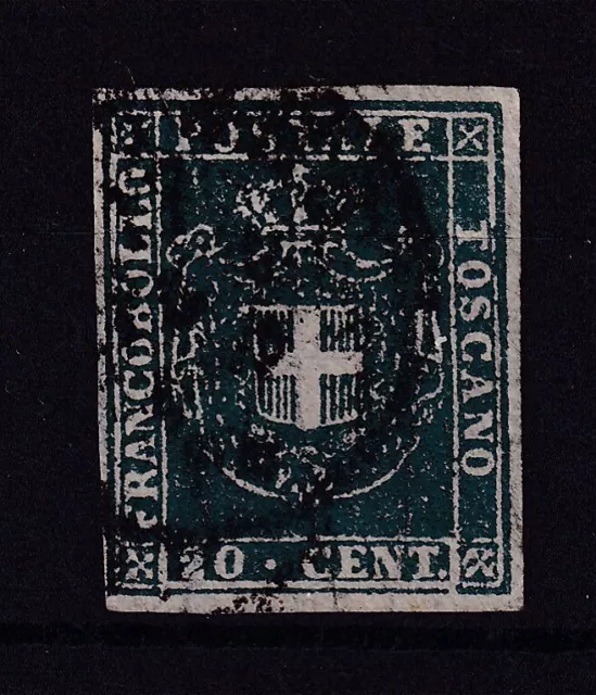 toscana 1860 governo provvisorio n. 20 firmato oliva