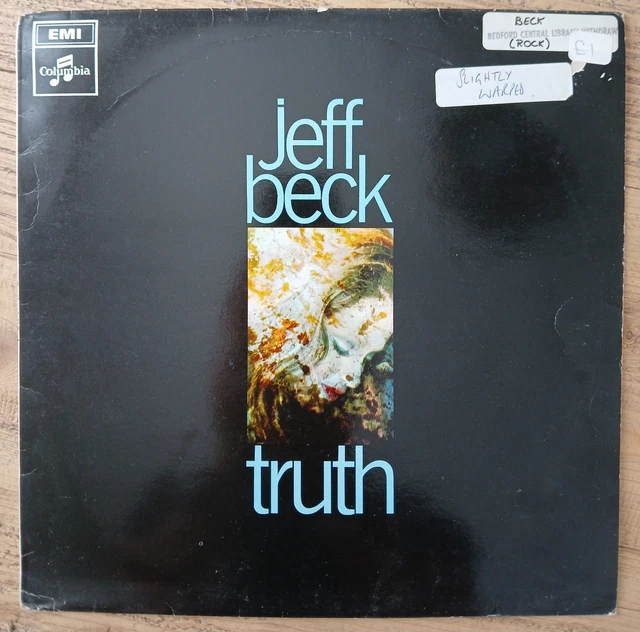 JEFF BECK - Truth Lp Rare Orig 1968 Mono Sx 6293 Blue Label