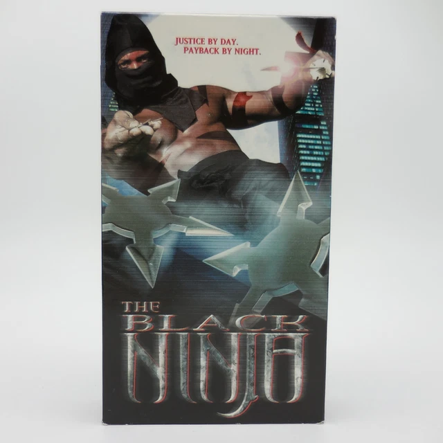 THE BLACK NINJA VHS Tape Clayton Prince & WWW Wrestlers 2003 Delta
