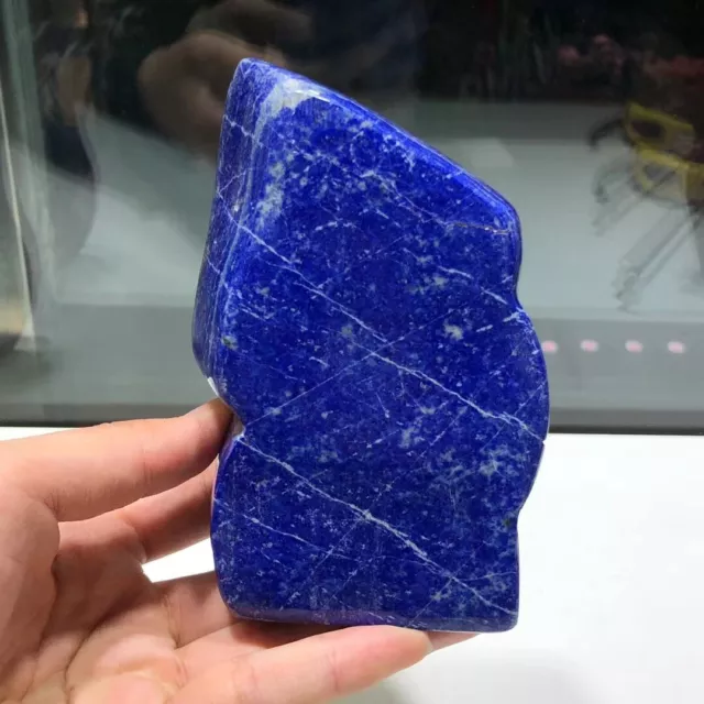 649g Top Natural Lapis Lazuli Quartz Rock Mineral Specimen Reiki Healing.SG155