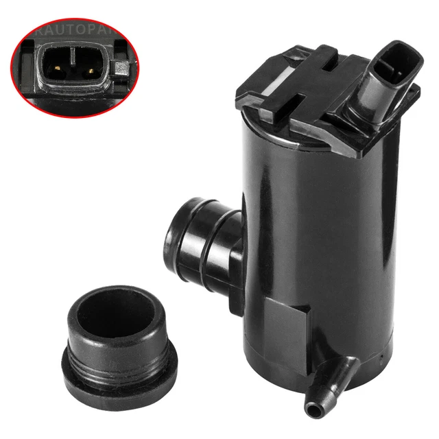 WINDSHIELD WIPER WASHER Pump Tiburon+Grommet For Hyundai Accent Elantra