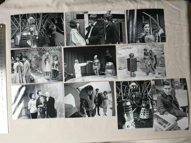 Doctor Who Photographs, William Hartnell / Patrick Troughton era, Mixed Lot