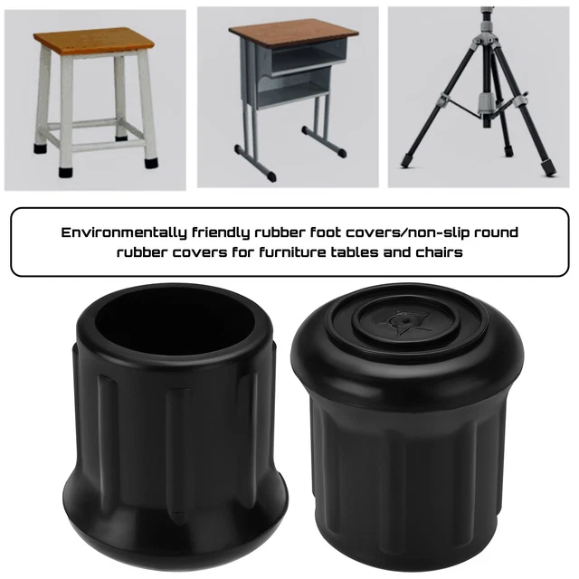 8PC INTERNAL DIAMETER 25mm Rubber Feet Ferrule Caps Stoppers for Ladder