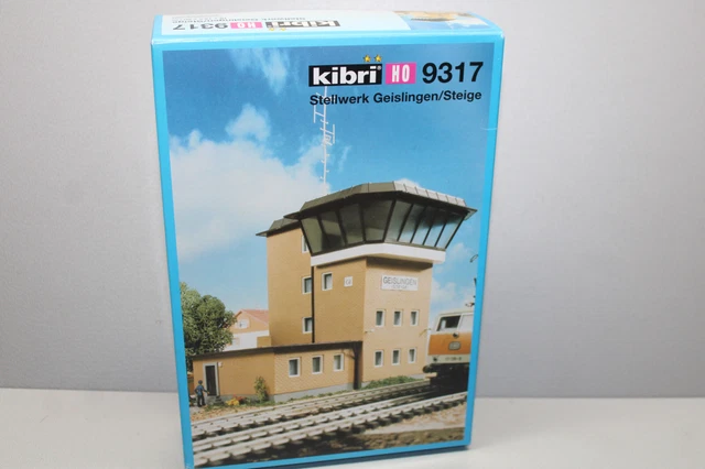 KIBRI 9317 BUILDING Kit Railway Control Tower Cowardly / Climb Gauge H0 ...