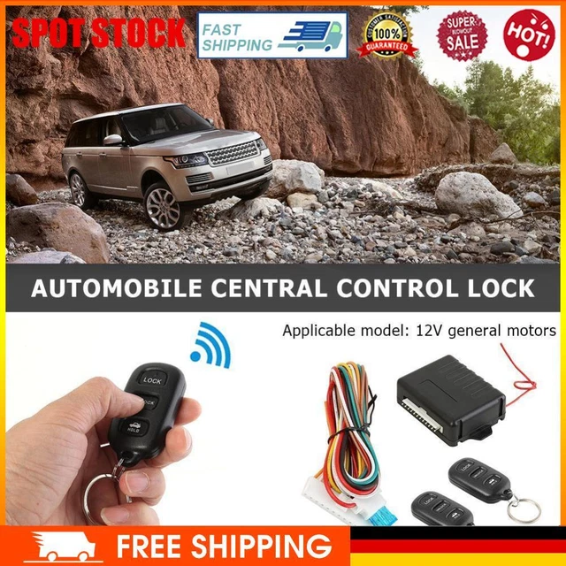 Universal Car Remote Central Door Lock Kit Keyless Entry Alarm System 410/T126