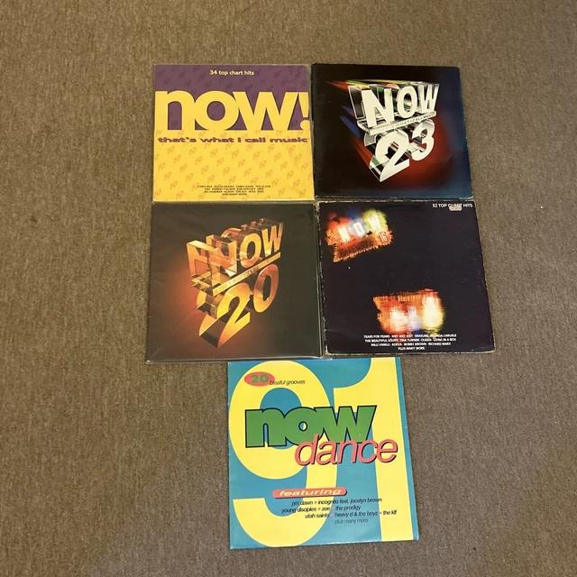 NOW THAT’S WHAT I Call Music Original First Press & Now Dance Vinyl ...