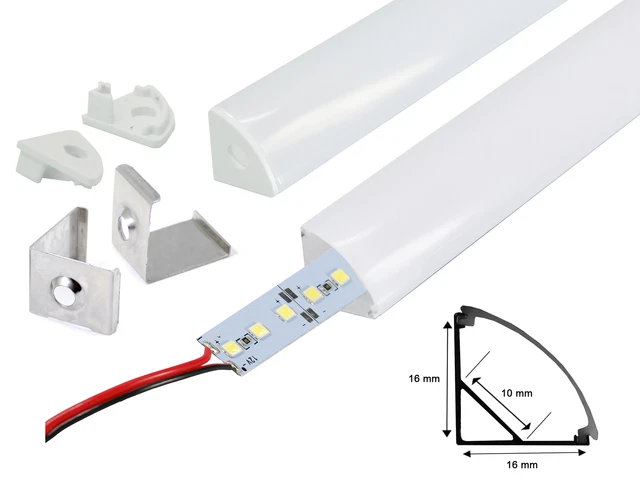 LED ALUMINIUM PROFILE aluminium aluminium rail angle profile corner ...