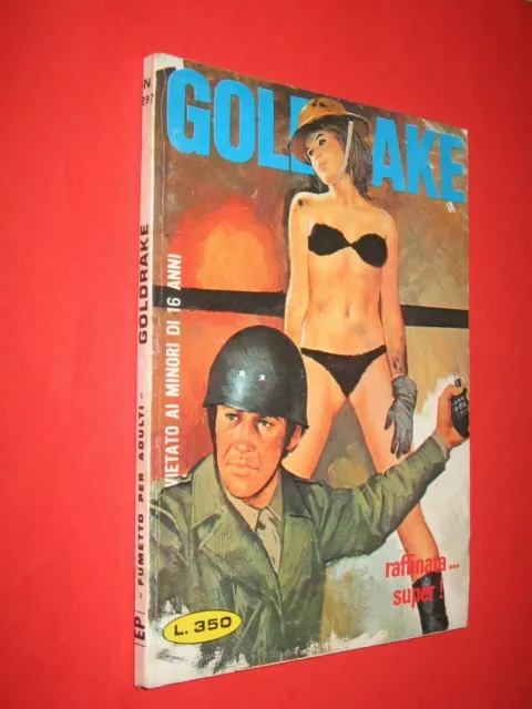 GOLDRAKE IL PLAYBOY n° 297 Prima Serie 1/316 (ERREGI 1966) EROTICI NERI D'EPOCA