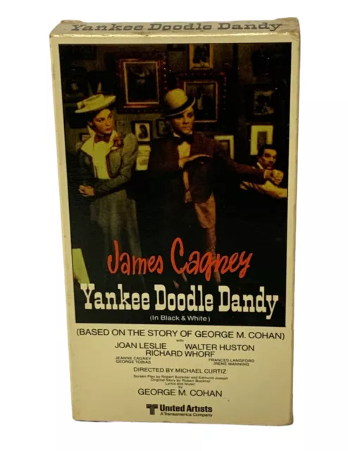 Yankee Doodle Dandy￼ (1943) - (VHS, Vintage 1981 NO UPC Code) - James Cagney￼