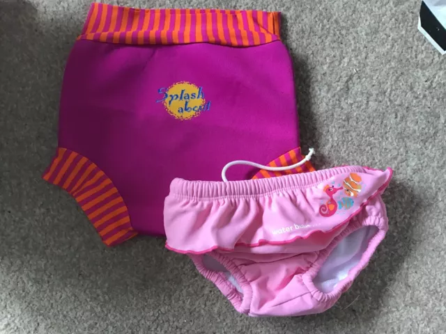 Splash About Happy Nappy + Mothercare Waterproof Swimming Nappy - Infant