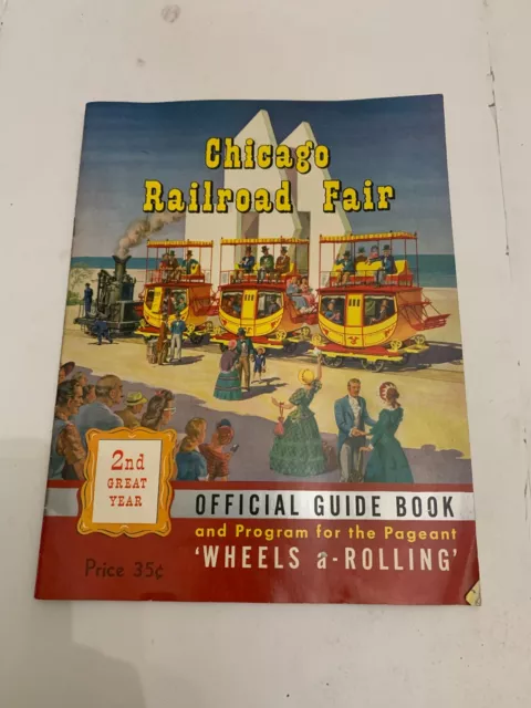 1949 Chicago Railroad Fair Official Guide Book