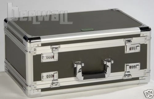 berwall GR 050 Twin S Doppel Pistolenkoffer Waffenkoffer Kurzwaffenkoffer