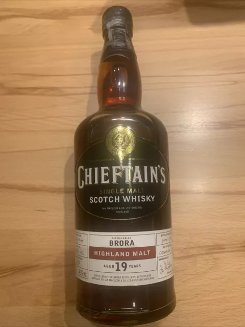 Chieftain‘s Brora 1982  19 years old
