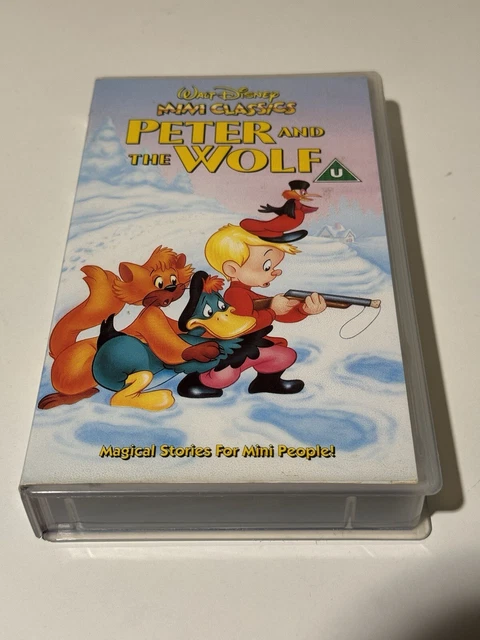 PETER AND THE Wolf (VHS, 1993) £6.49 - PicClick UK